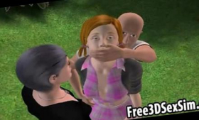 Two bondage babes in 3D cartoon get