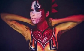 Sex in Indian body painting
