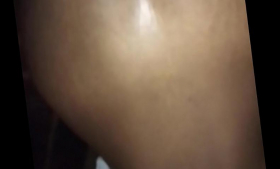 Bubble butt in the shape of an ebony ass