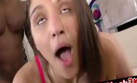 Watching Abella Danger go black while a skinny lossr is cuckolded by her
