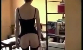 Kinky, red haired woman with a lot of skills is sucking and fucking like a pro