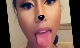 This is Nicki Minaj's virtual facial