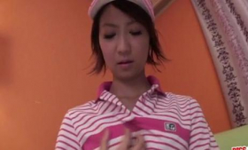 The sporty Japanese Miriya Hazuki slid toys into her feces