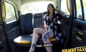 Fake Taxi driver likes to fuck and lick tight Dutch pussies
