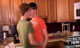 During their undress process, twinks make out in the privacy of their own homes