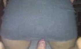 Big ass babe is getting a bent over, upside down stuffed cock deep in her wet cunt