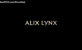 Horny Alix Lynx and Diamond Renato having interracial sex