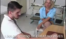 Hot doctor is taking care of a very horny patient, like a real whackjob master