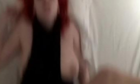 A redhead gets fucked hard by an amateur