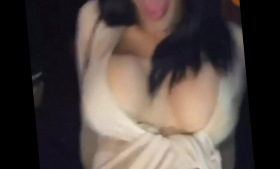 Nude boobs are revealed about cardi B during an upskirt shoot