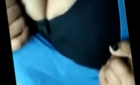 Busty Indian mom exposing her boobs